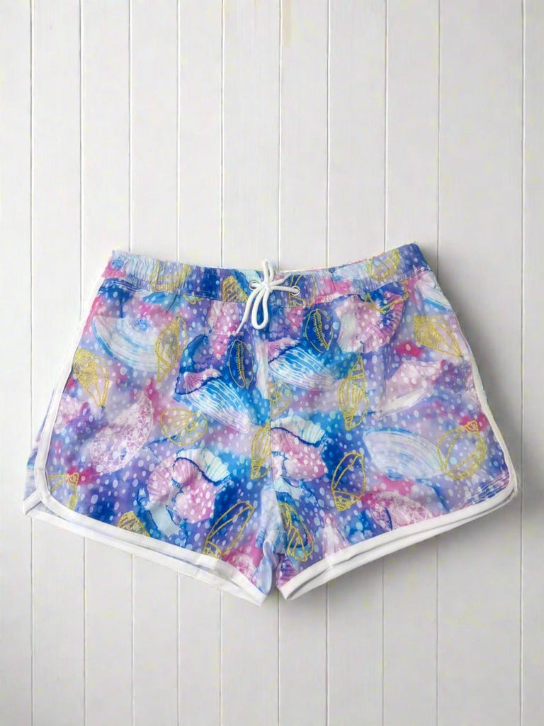 Women's Board Shorts - Shelly Beach - Tribe Tropical