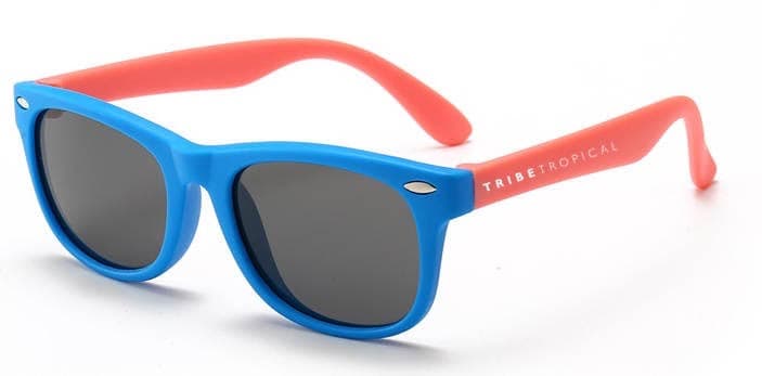 Tribe Tropical wayfarer sunglasses for kids