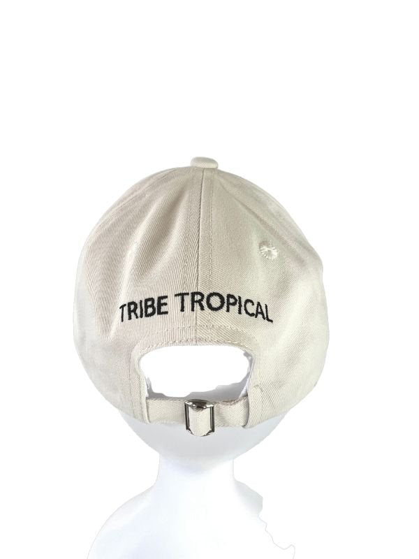 Baseball Cap - 'Surf Wave' - Off-White - Tribe Tropical