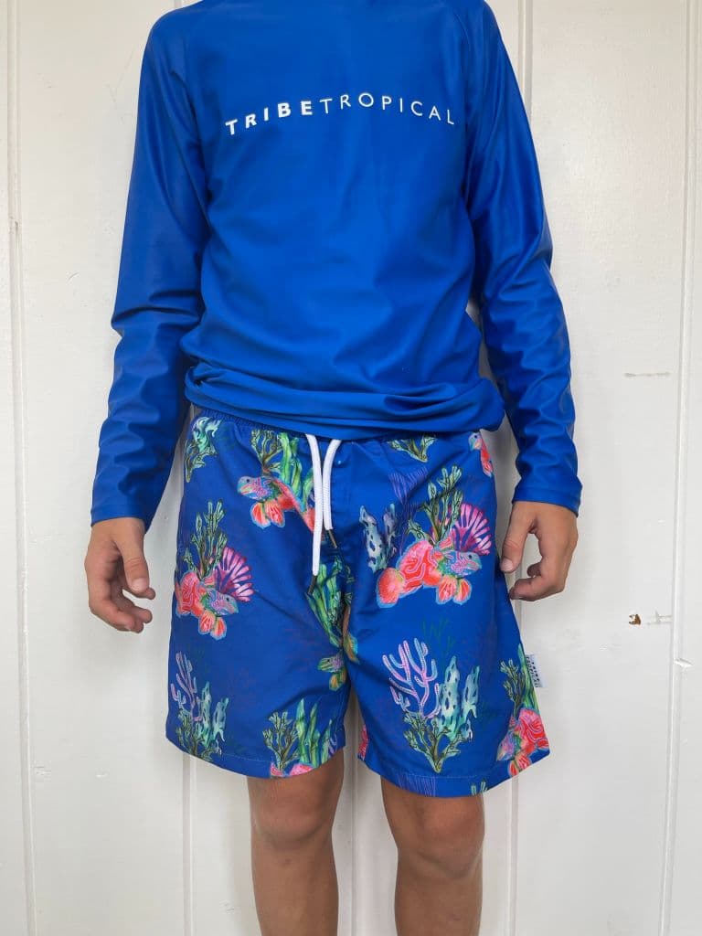 Boys Swim Shorts - Magnetic Island - Tribe Tropical