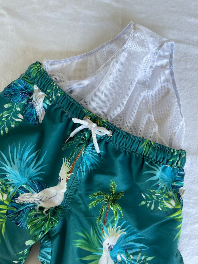 Boys Swim Trunks / Board Shorts - Hamilton Island - Tribe Tropical