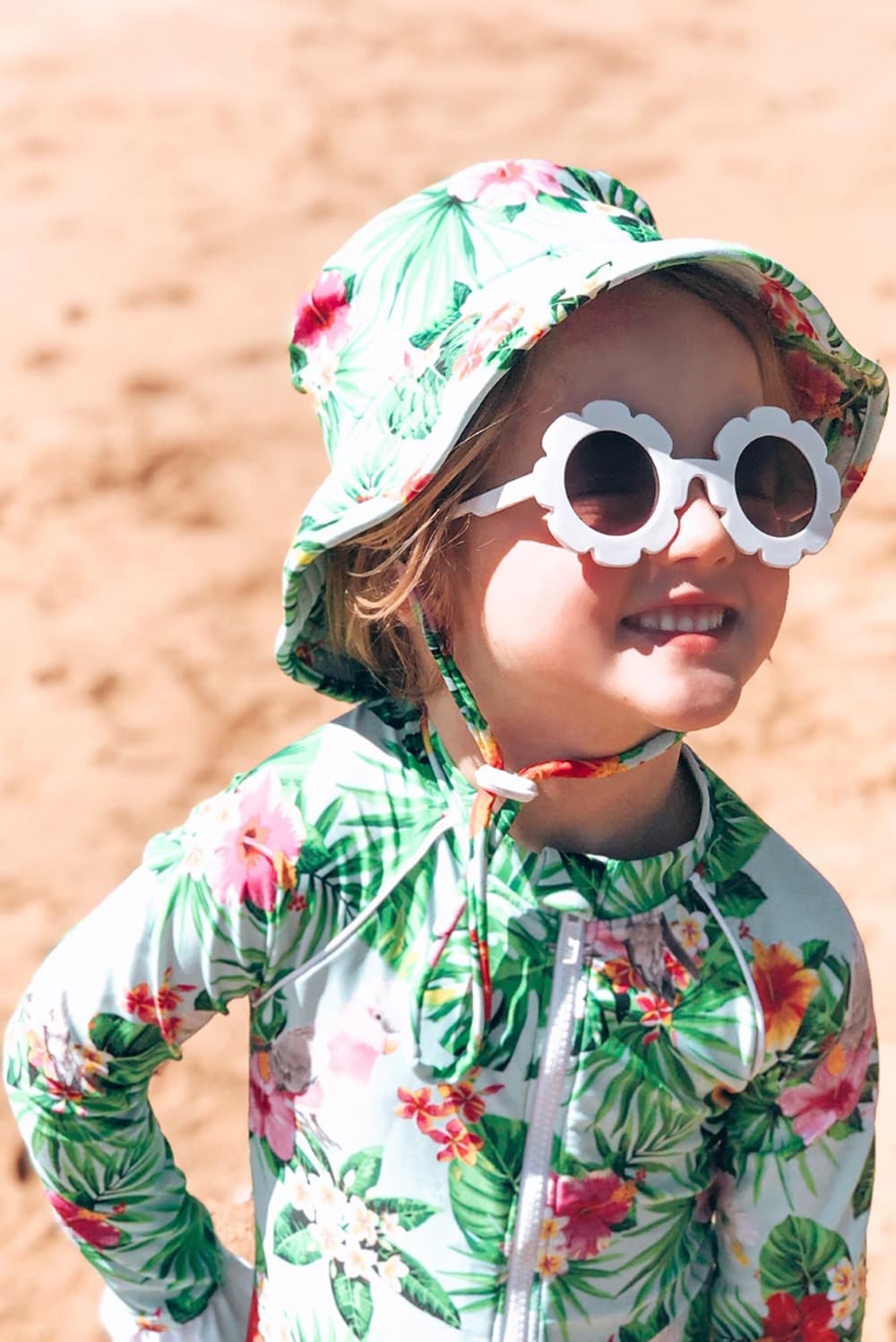Kids Sunglasses Kids UV400 Sunglasses Tribe Tropical