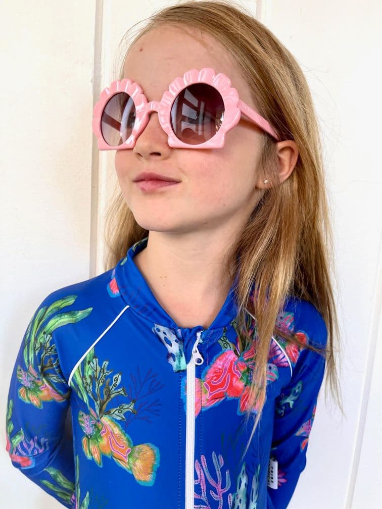 Kids Sunglasses - Mermaid Shell - Tribe Tropical