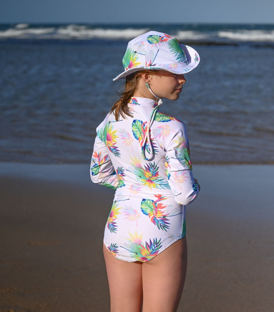 Teenage / Tween Girl Swimsuit - Arnhem Summer - Tribe Tropical